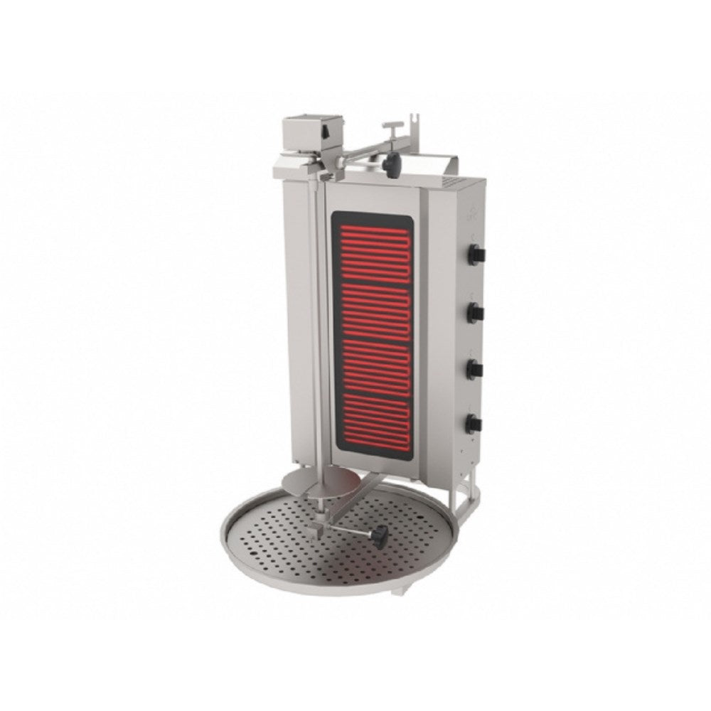 Atalay ADE-4U Döner Ocağı 4 Radyanlı Üstten Motorlu Elektrikli 6.4  Kw