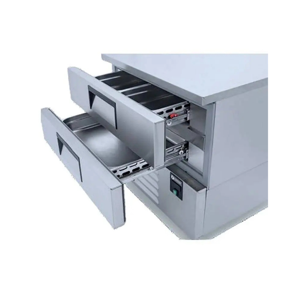 Iceinox BC-2 CR Çekmeceli Soğutucu ve Dondurucu, 2 Çekmeceli (GN 2/1-200), SS430