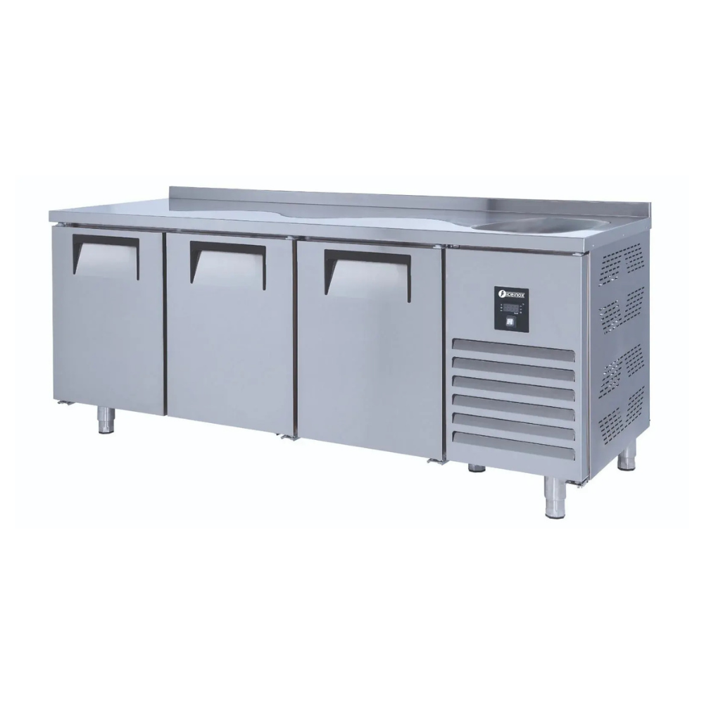 Iceinox CTB 515 CR Bira Soğutucu Buzdolabı, Eyveli, 515 L, SS430, 3 Kapılı
