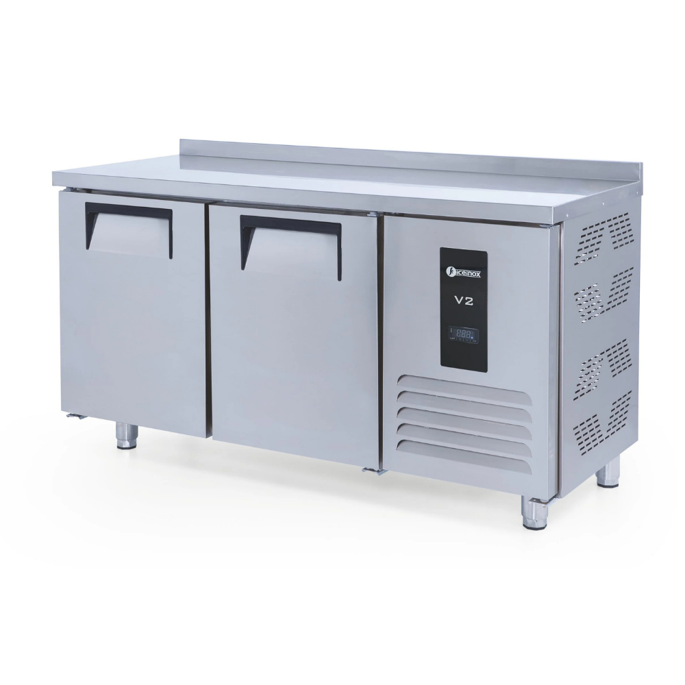 Iceinox CTC 275 CR Kahve Çekmeceli Tezgah Tipi Buzdolabı, 275 L, SS430, 2 Kapılı