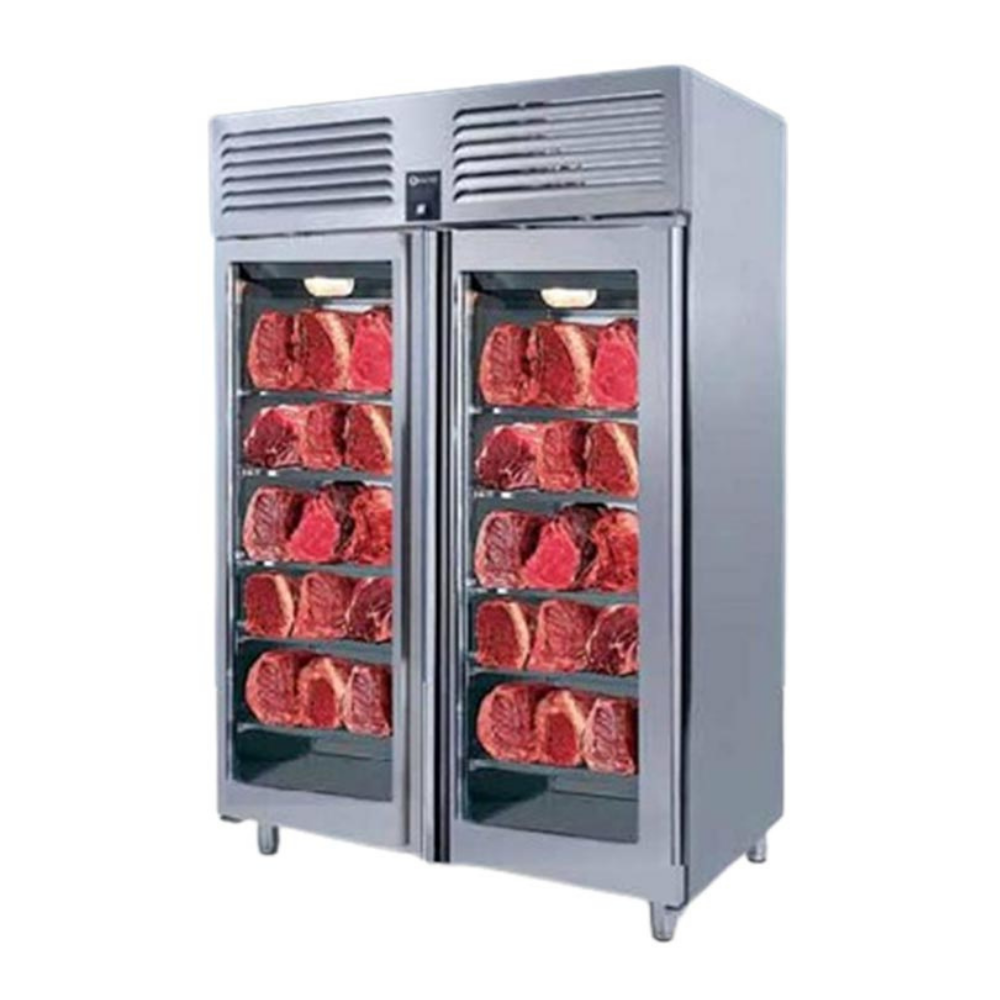 Iceinox DAG 1340 Dry Aged Et Olgunlaştırma Dolabı, 1340 L, SS304, 2 Kapılı