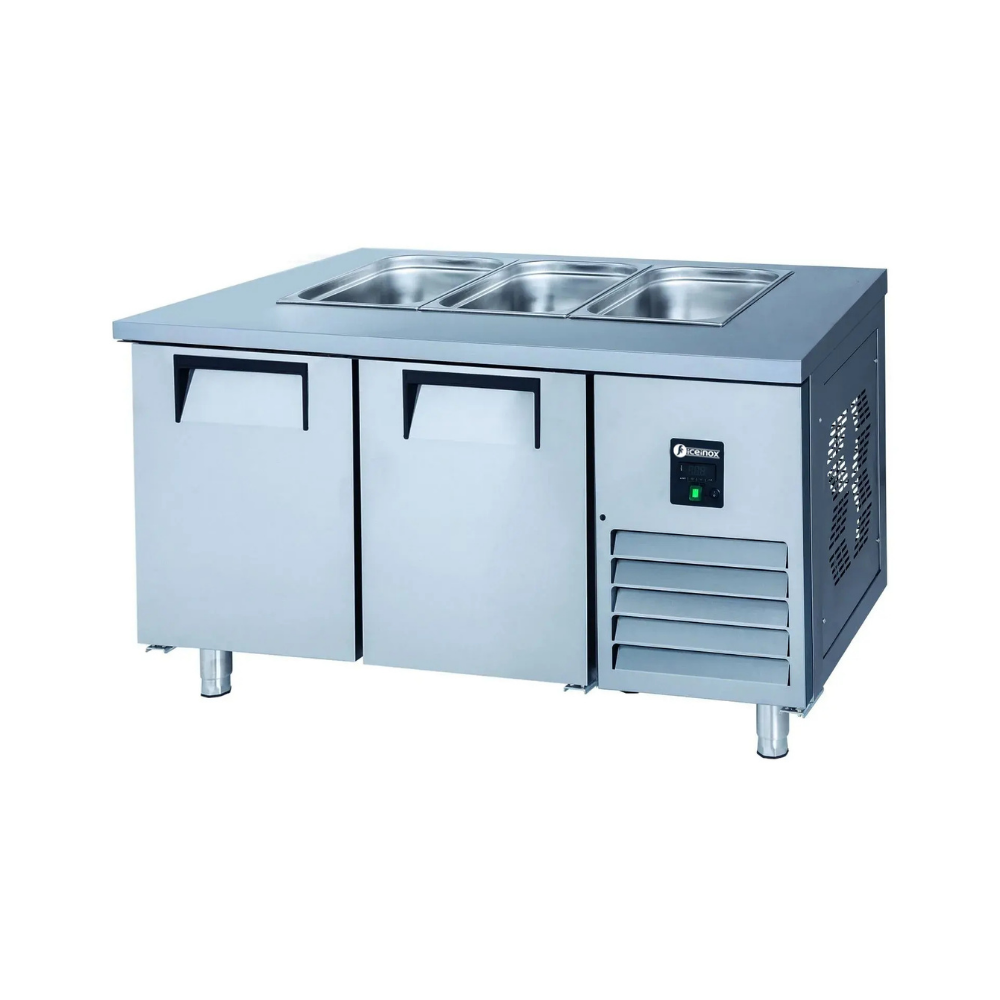 Iceinox STS 330 CR Servis Buzdolabı, 330 L, SS430, 2 Kapılı