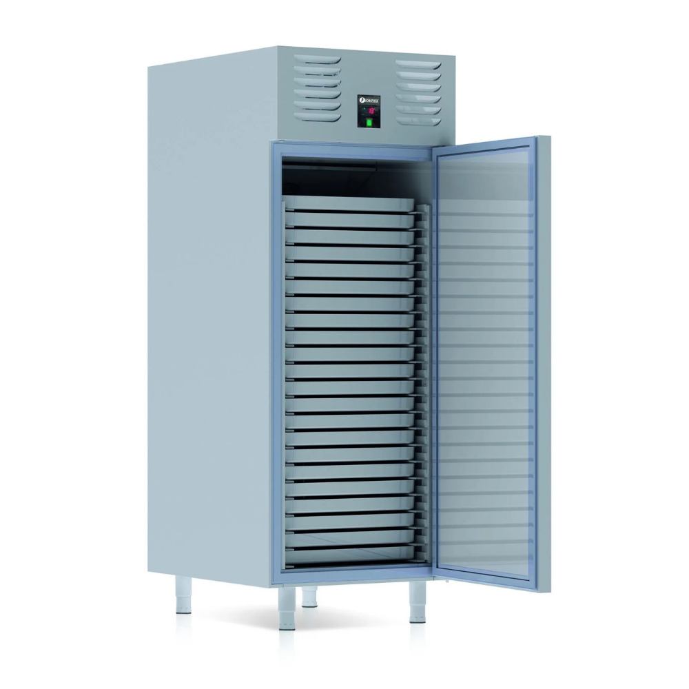 Iceinox VTF 800 N CR -30° Muhafaza Dolabı, Derin Dondurucu, 800 L, SS430, 1 Kapılı