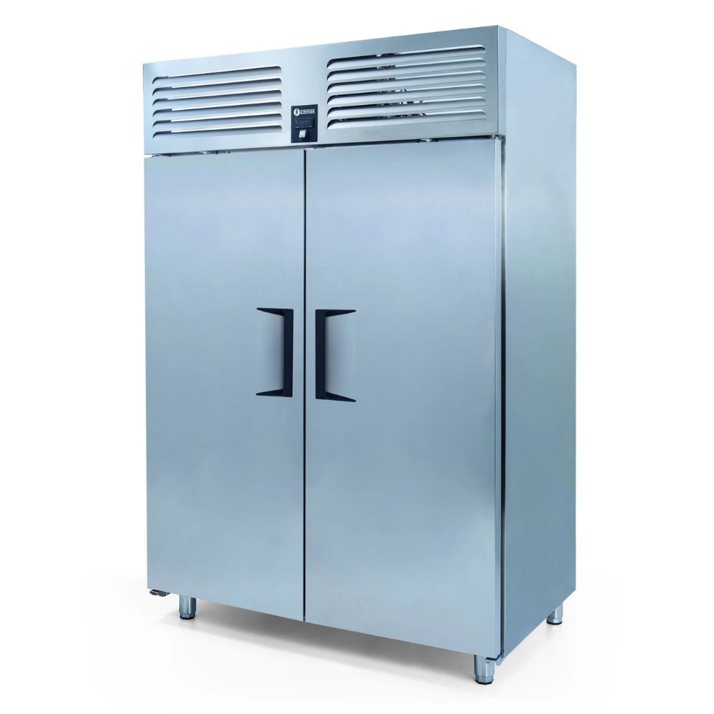 Iceinox VTS T 1340 N Dik Tip Pastane Derin Dondurucu, 40x60 Tepsi Kapasiteli, 1340 L, SS304, 2 Kapılı