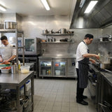 Iceinox CTS 330-UG Tezgah Tip GN Buzdolabı 330 L, SS304, 2 Cam Kapılı