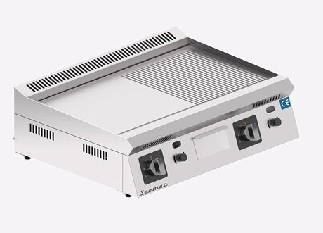 Seamac EST70 YO Yarı Oluklu Izgara Gazlı Özel 70 cm - Mutbaka Endüstriyel Mutfak Ekipmanları