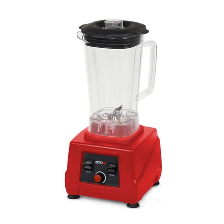 Omake BLE11.E11.0203 Buz Kırıcı Manuel Bar Blender, 3 L, 2200 W, Kırmızı