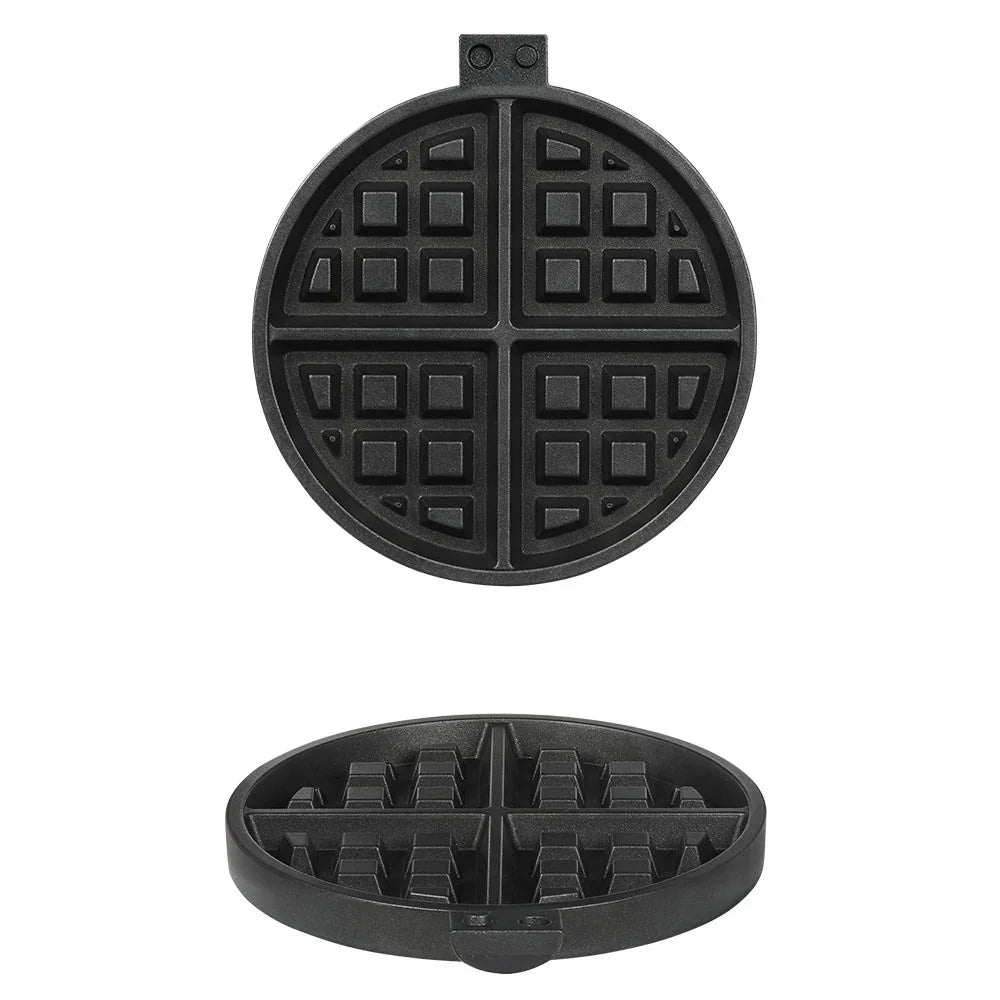 Omake WFL11.KLP.0101 Döner Yuvarlak Waffle Makinesi Kalıbı, Amerikan Model