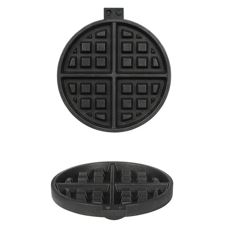 Omake WFL11.KLP.0101 Döner Yuvarlak Waffle Makinesi Kalıbı, Amerikan Model
