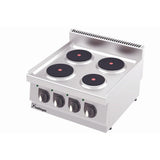 Kalitegaz 600 Serisi Elektrikli Yuvarlak Ocak 400 V / 50 Hz - Mutbaka