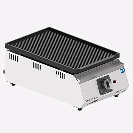 Seamac EDD30 TO Döküm Izgara Elektrikli Tam Oluklu Yüzey 30 cm - Mutbaka Endüstriyel Mutfak Ekipmanları