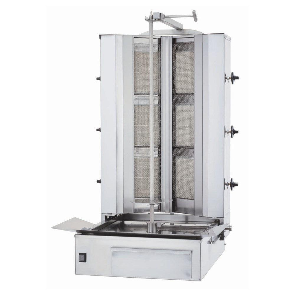 Kalitegaz Gazlı Döner Ocağı Alttan Motorlu V Model 3+3 Radyanlı - Mutbaka