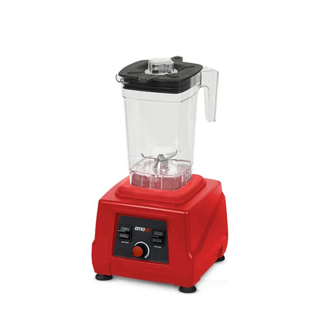 Omake BLE15.E11.0203 Buz Kırıcı Manuel Bar Blender, 2 L, 2200 W, Kırmızı