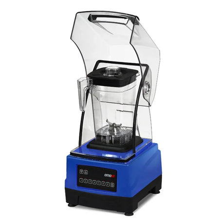 Omake BLE41.E15.0204 Buz Kırıcı Sessiz Dijital Bar Blender, 2 L, 2200 W, Mavi