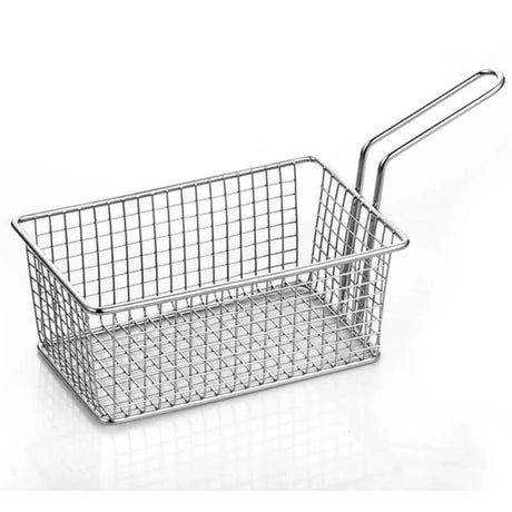 Altınbaşak A 020 02 Paslanmaz Dikdörtgen Derin Sunum Sepeti 20x12x8 cm