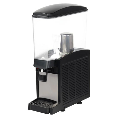 Omake SBD01.E15.0101 Karıştırıcılı Dijital Dikdörtgen Şerbetlik Makinesi, 20 L, Siyah