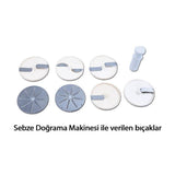 Bosfor Sebze Doğrama Makinesi, Monofaze - Mutbaka