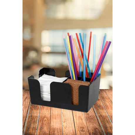 Decorelax Metal Pipetlik Organize Siyah