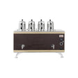 Ateşe GCSGE04 Gold Compact Otomatik Çay Kazanı, Gazlı & Elektrikli, 4 Demlik Kapasiteli, Statik