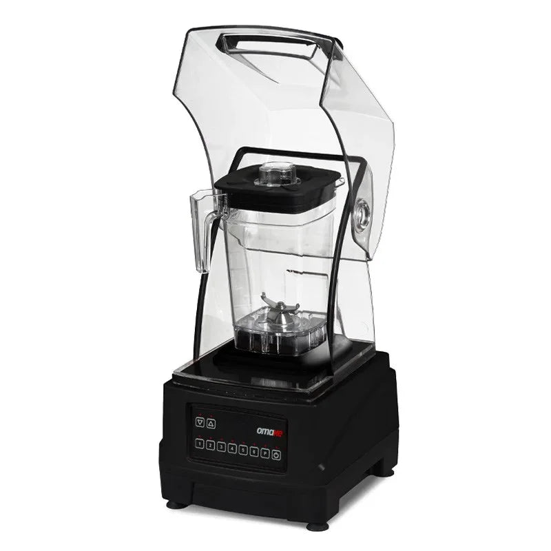 Omake BLE41.E15.0201 Buz Kırıcı Sessiz Dijital Bar Blender, 2 L, 2200 W, Siyah