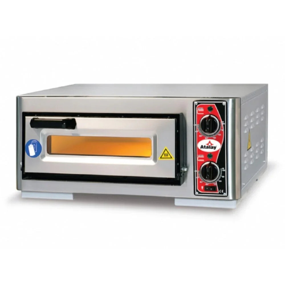 Atalay APF-40-1 Pizza Fırını 40x40 Tek Katlı - Mutbaka Endüstriyel Mutfak Ekipmanları