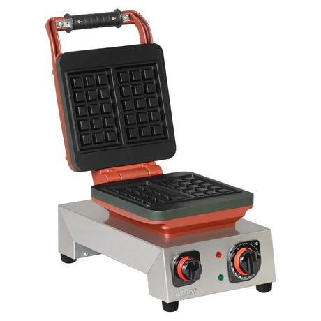 Omake WFL21.E12.0101 Tekli Kare Waffle Makinesi Brüksel Model, Zamanlayıcılı, Elektrikli