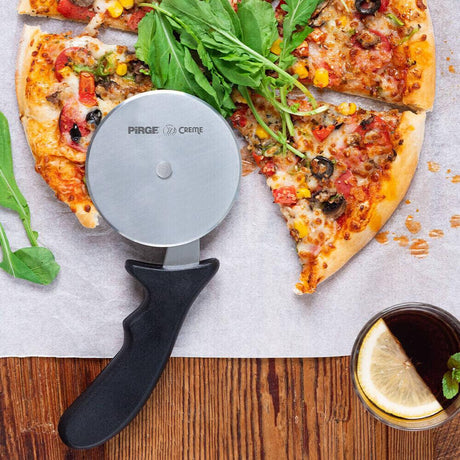 Pirge PRG81104-01 Creme Pizza Ruleti 10 cm Siyah - Mutbaka Endüstriyel Mutfak Ekipmanları