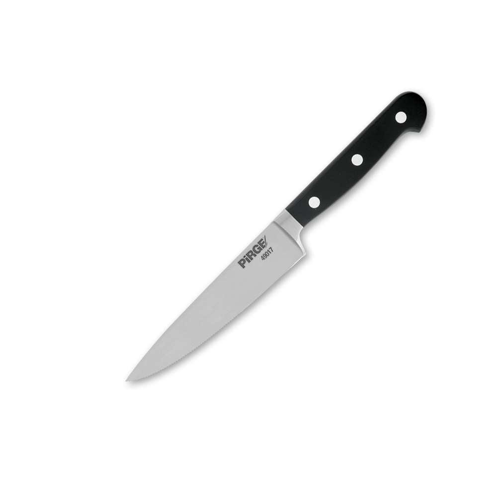 Pirge Classic Geniş Steak Bıçağı 13 cm Siyah - Mutbaka