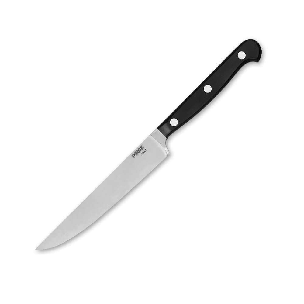 Pirge Classic Steak / Biftek Bıçağı 12 cm Siyah - Mutbaka