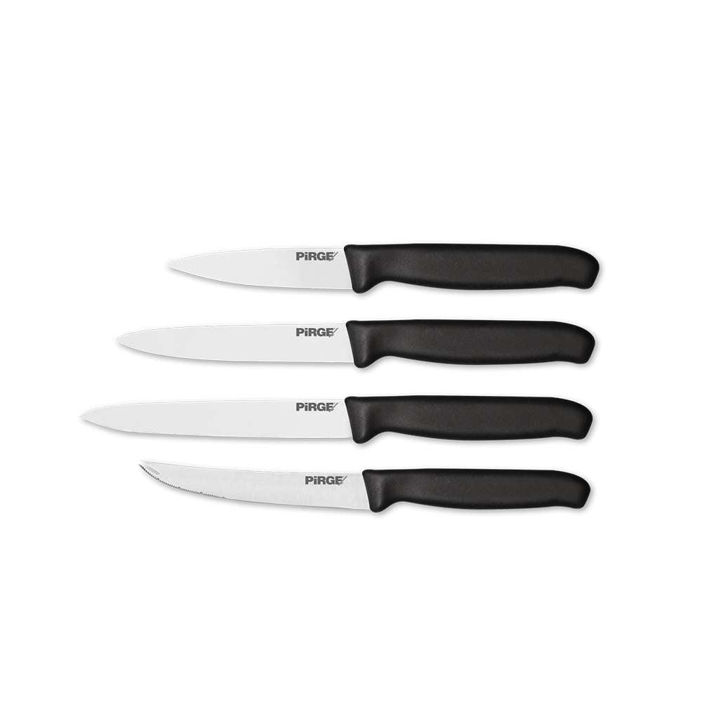 Pirge Gastro PMG Bar Bıçağı Seti Siyah - Mutbaka