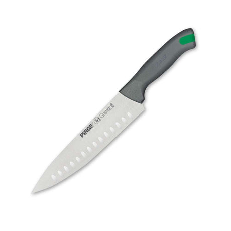 Pirge Gastro Şef Bıçağı Oluklu 21 cm Gri - Mutbaka