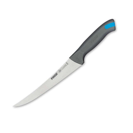 Pirge Gastro Kıvrık Sıyırma Bıçağı Yarı Esnek 15 cm Gri - Mutbaka