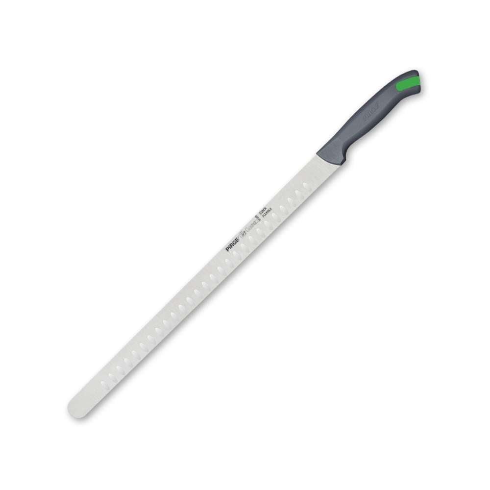 Pirge Gastro Somon Bıçağı Oluklu 30 cm Gri - Mutbaka