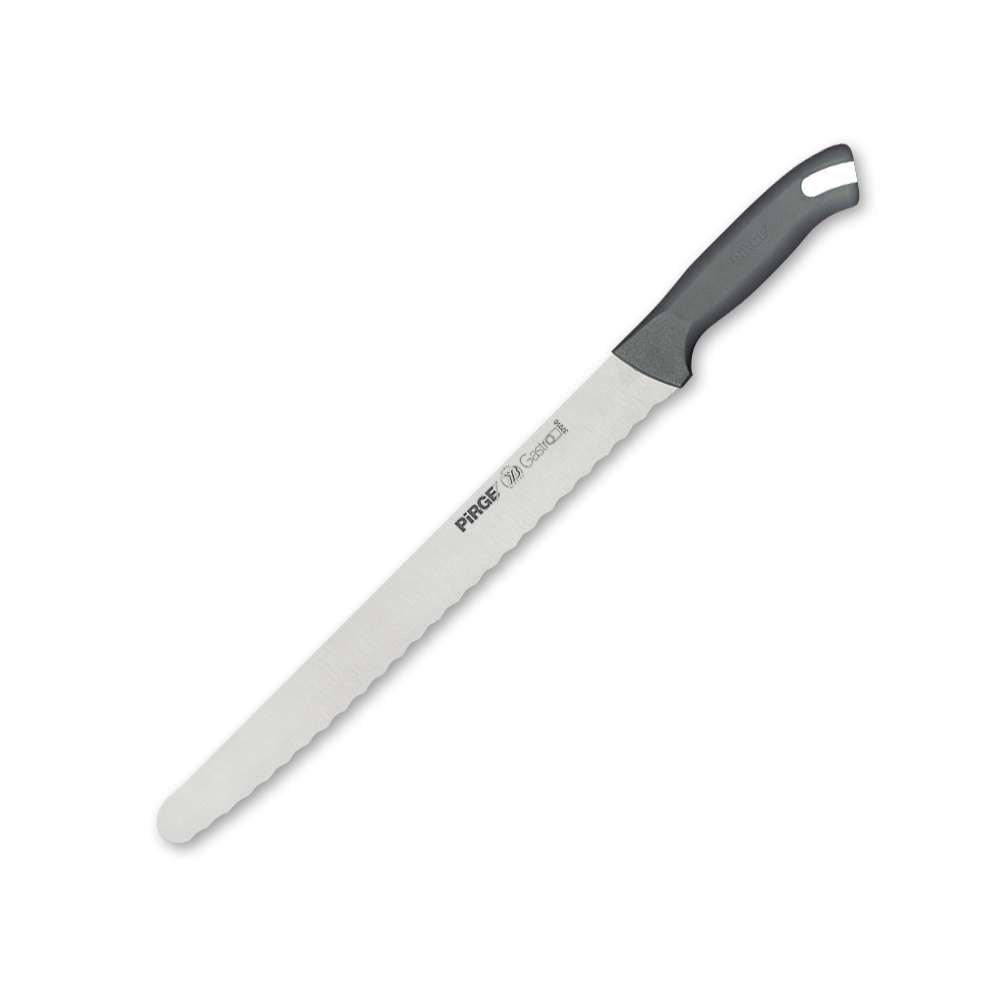 Pirge Gastro Ekmek Bıçağı Geniş Pro 30 cm Gri - Mutbaka