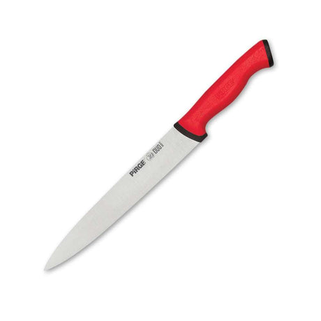 Pirge Duo Dilimleme Bıçağı 20 cm Kırmızı - Mutbaka