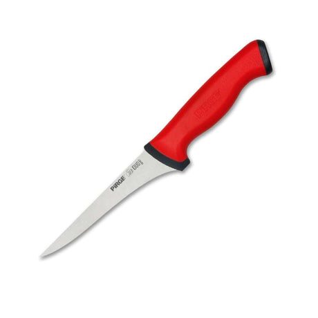 Pirge Duo Sıyırma Bıçağı 12,5 cm Kırmızı - Mutbaka