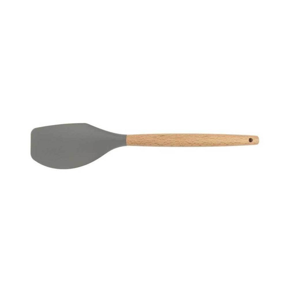 Epinox Silikon Sıyırma Spatulası Ahşap Sap - Mutbaka