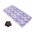 Epinox Polikarbon Çikolata Kalıbı Çiçek 27,5x13,5 cm - Mutbaka