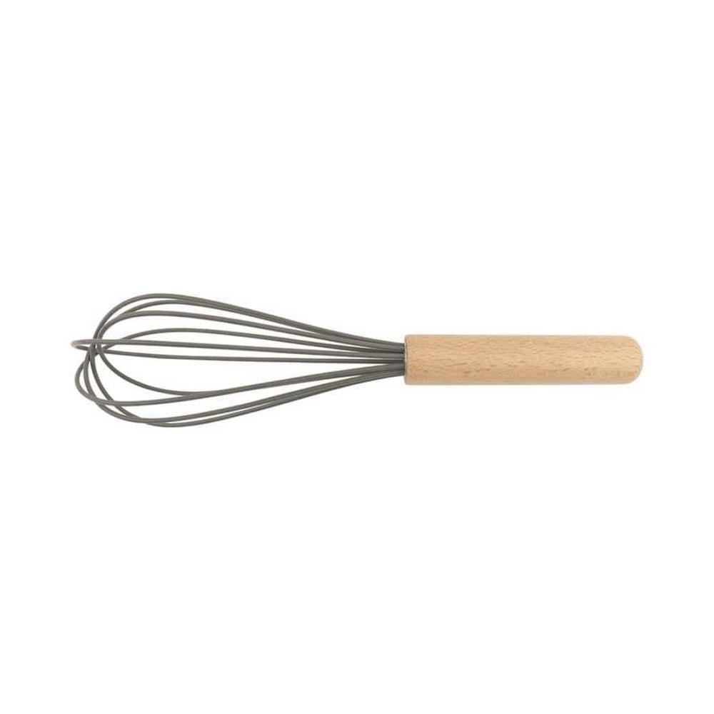 Epinox Silikon Çırpıcı 25 cm Ahşap Sap - Mutbaka