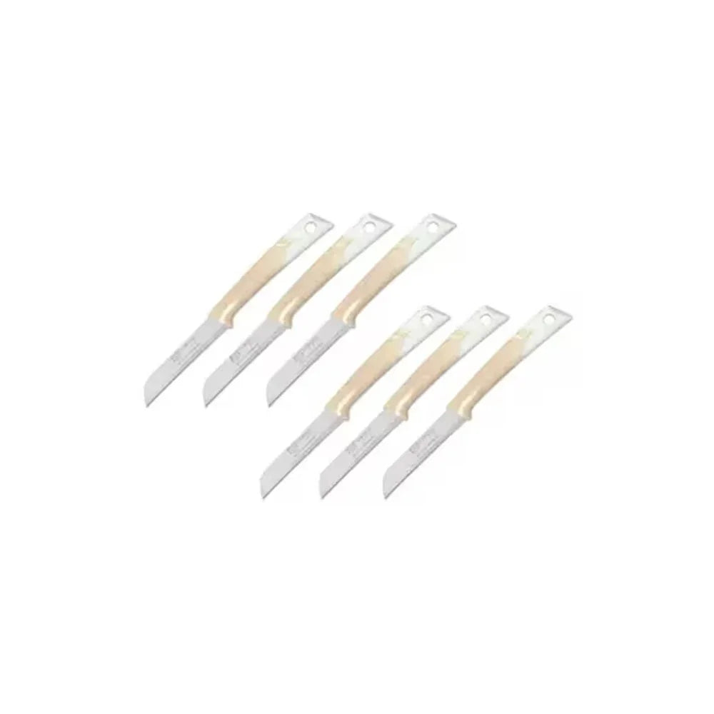 Pirge PRG21503-07 Pure Line Solingen Meyve Bıçağı Seti 6'lı Kahverengi - Mutbaka Endüstriyel Mutfak Ekipmanları
