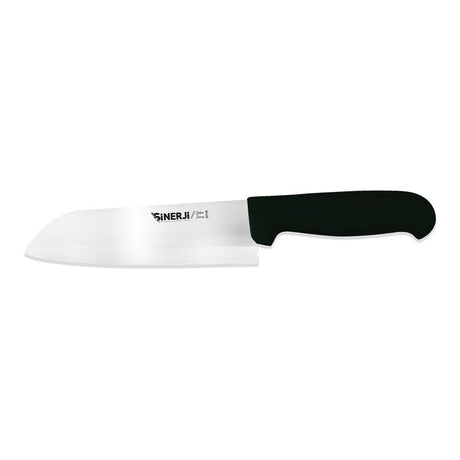 Sinerji Silver Santoku Şef Bıçağı 18 cm Siyah - Mutbaka