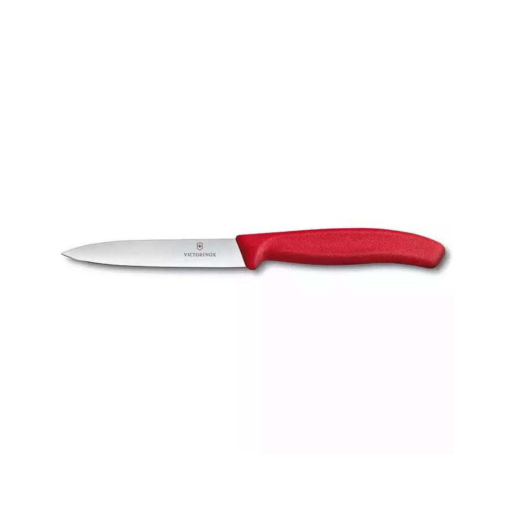 Victorinox Soyma Bıçağı 10 cm Kırmızı - Mutbaka