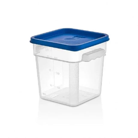 GastroPlast GSPP-4 Polipropilen Kare Saklama Kabı, 3.8 L - Mutbaka Endüstriyel Mutfak Ekipmanları