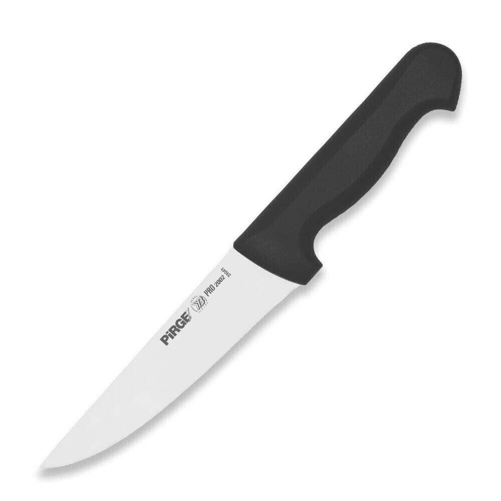 Pirge Pro 2002 Kasap Bıçağı No: 1 14,5 cm Siyah - Mutbaka