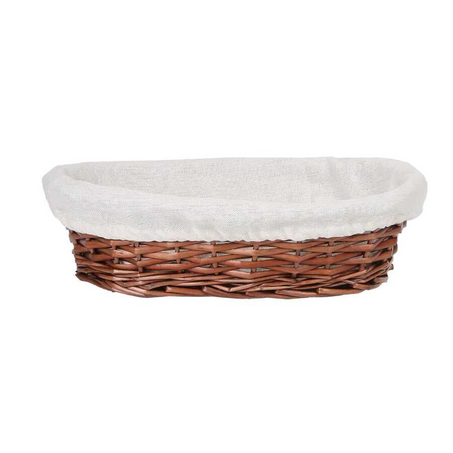Epinox Hasır Bezli Oval Sepet 28 cm - Mutbaka