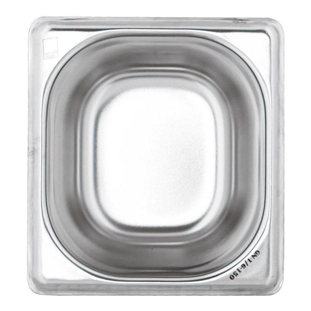 Kapp Gastronom Küvet 1/6 100 mm - Mutbaka