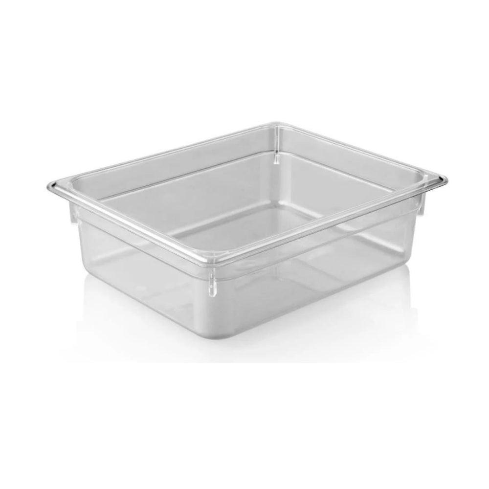 Kapp Polikarbon Şeffaf Gastronom Küvet 1/2 100 mm - Mutbaka