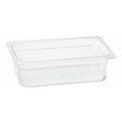 Kapp Polikarbon Şeffaf Gastronom Küvet 1/4 100 mm - Mutbaka