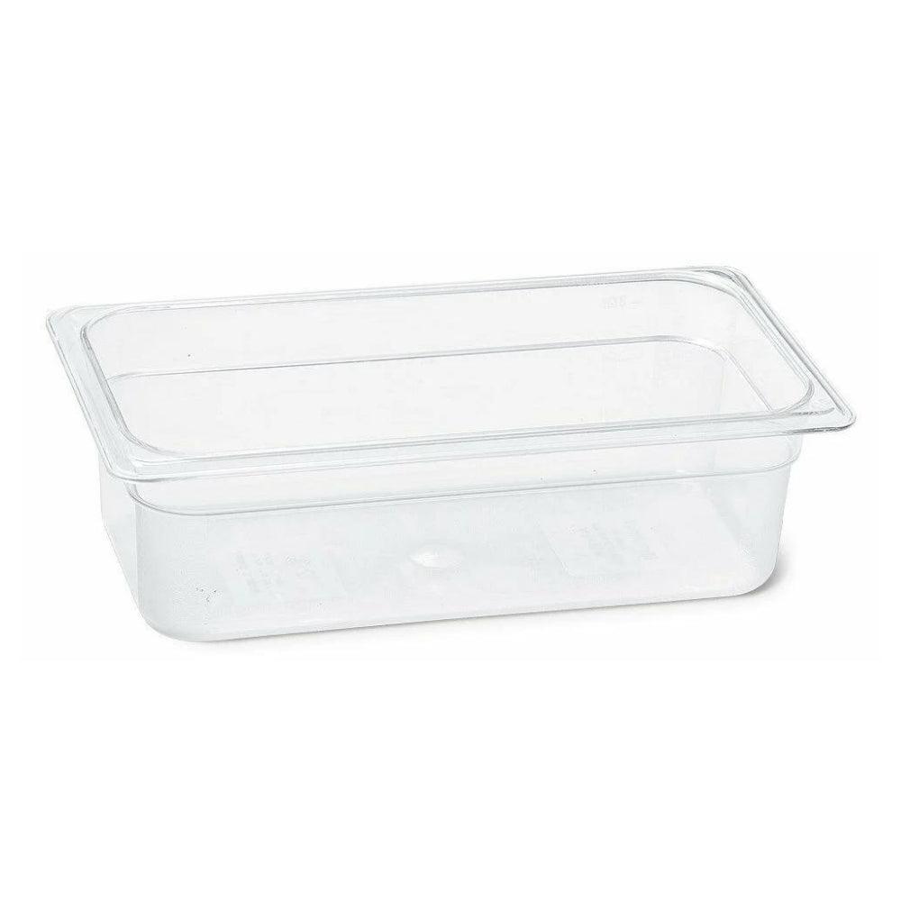 Kapp Polikarbon Şeffaf Gastronom Küvet 1/4 100 mm - Mutbaka