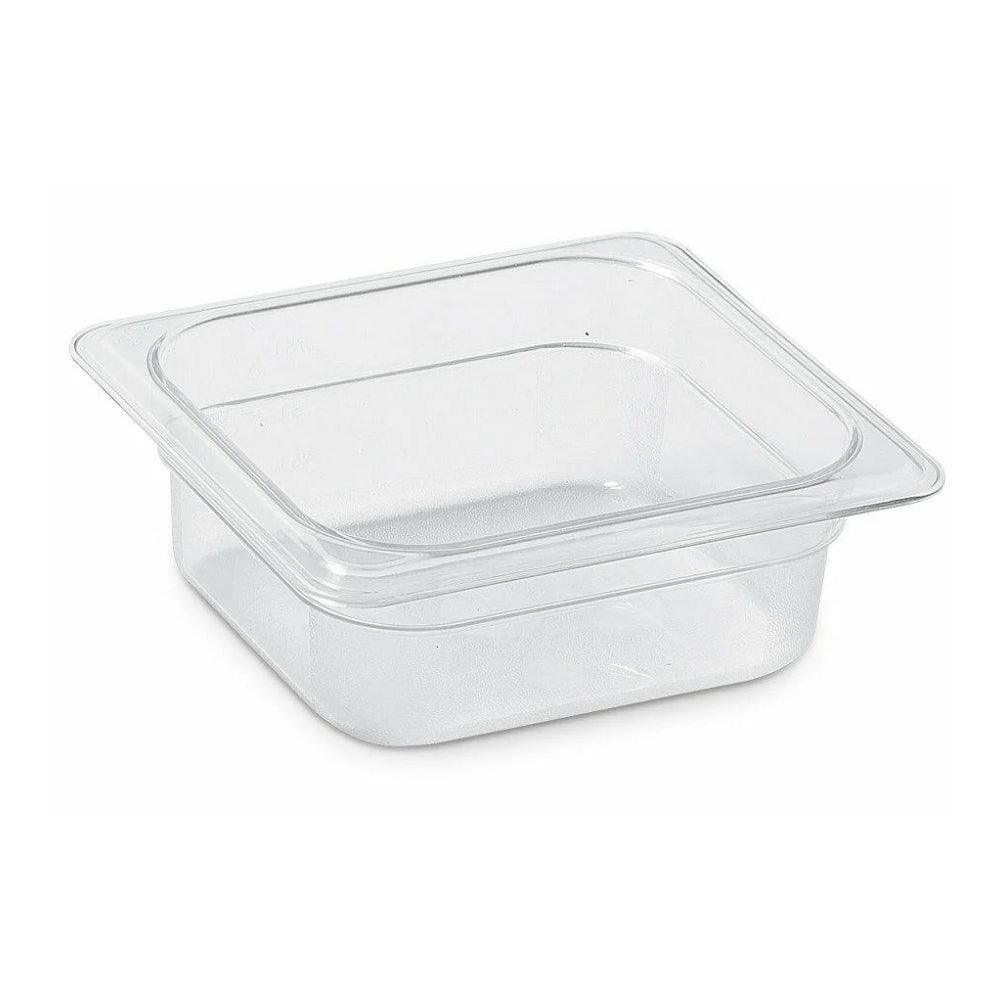 Kapp Polikarbon Şeffaf Gastronom Küvet 1/6 65 mm - Mutbaka